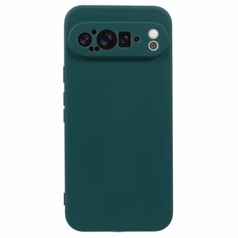 För Google Pixel 9 Pro Fodral TPU Mjuk Anti-Repor Fiberfoder Telefonfodral