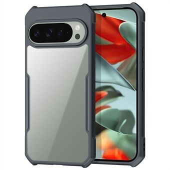 XUNDD För Google Pixel 9 / Pixel 9 Pro Fodral Droppskydd TPU + Akryl Genomskinligt Bakre Telefonskal