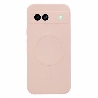 För Google Pixel 7a Skal Stöttåligt TPU Telefonfodral Kompatibelt med MagSafe