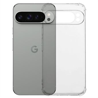 KALEBOL KLB-TPU005 För Google Pixel 9 / Google Pixel 9 Pro Skal 1.5mm TPU Transparent Anti-Fall Mobilskal