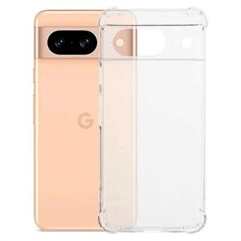 KALEBOL KLB-TPU005 För Google Pixel 8 Skal 1,5mm TPU Transparent Stötsäkert Telefonfodral