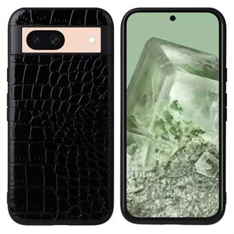 För Google Pixel 8a Fodral PU Läder+TPU+PC Telefon Baksida Skydd