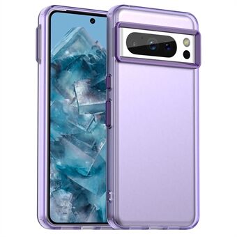 För Google Pixel 8 Pro Fodral PC+TPU+PET Matt Anti-Drop Telefonbakstycke