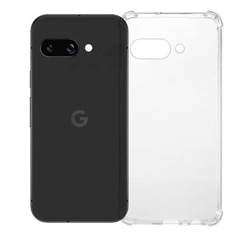 För Google Pixel 9a Fodral KALEBOL KLB-TPU001 1,5mm TPU Transparent Stötsäkert Telefonfodral - Transparent