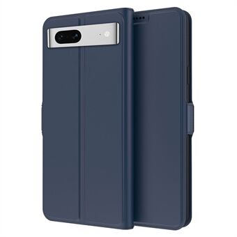 Flip Folio-telefonfodral för Google Pixel 7 5G i PU-läder med stöd, kortfack och inre TPU-material, magnetiskt och stöttåligt telefonfodral.