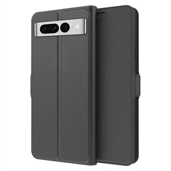 För Google Pixel 7 Pro 5G Fullt skyddande PU-läder Flip Folio-telefonfodral Korthållare Inre TPU Magnetisk Stående Smartphone-fodral.