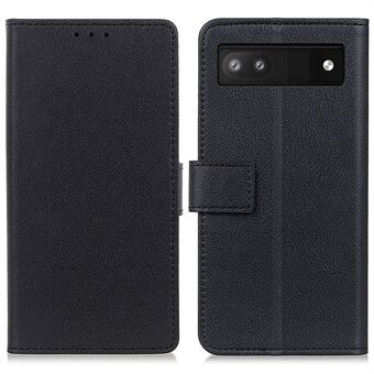 För Google Pixel 7a Anti-drop Läder Telefonväska Plånbok Ställ Mobiltelefonfodral