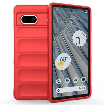 För Google Pixel 7a TPU-telefonfodral, robust baksida med antihalk-överdrag.