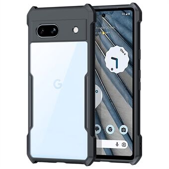 XUNDD Dammsäker Telefonväska För Google Pixel 7a Telefonfodral Akryl+TPU Snygg Klar Telefonskal