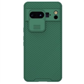 NILLKIN CamShield Pro-serien för Google Pixel 8 Pro PC+TPU-telefonfodral med skjutbart kameralock