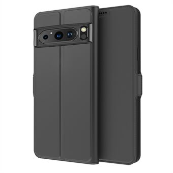 För Google Pixel 8 PU-läder Ställfodral Korthållare Fullt skydd Telefonfodral