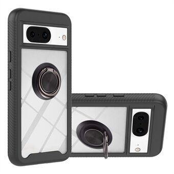 YB PC-serie-5 För Google Pixel 8 skal, PC + TPUPhone bakstycke med Ring Kickstand