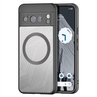 DUX DUCIS Aimo-serien för Google Pixel 8 Pro-telefonfodral TPU + PC-matt skal (REACH-certifiering) - Svart