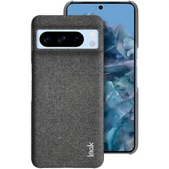 IMAK Ruiyi-serien för Google Pixel 8 Pro-skal. Anti-rynkad tygstruktur i PU-läder + PC-telefonfodral.