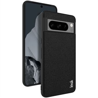 IMAK LX-5-serien för Google Pixel 8 Pro-fodral i läder + PC + TPU telefonfodral