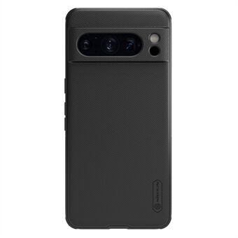 Nillkin Frosted Shield Pro för Google Pixel 8 Pro-skal PC + TPU Matt Mobiltelefonskydd - Svart