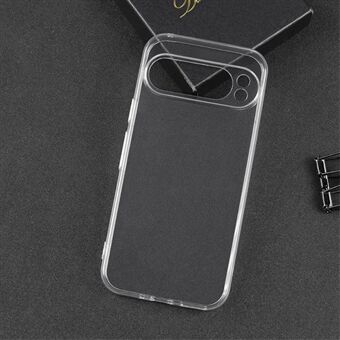 Till Google Pixel 9 Pro Transparent Case TPU Flexibelt Telefonfodral.