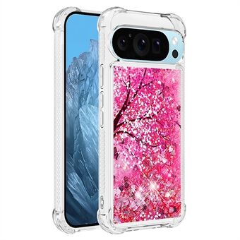 YB QuickSand Series-2 För Google Pixel 9 Pro XL-skal Flytande quicksand mönster TPU-telefonfodral