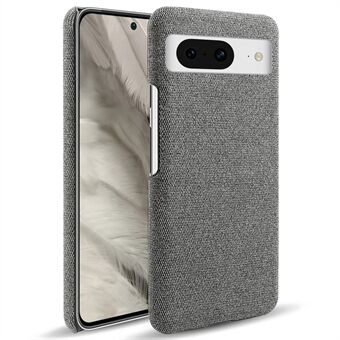 För Google Pixel 8a-fodral i tyg och PC, med en enfärgad design på baksidan.