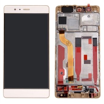 LCD Screen and Digitizer Assembly + Frame Replacement Part for Huawei P9
