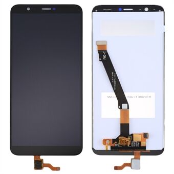 Klass B LCD-skärm och digitaliserare monteringsdel (utan logotyp) för Huawei P Smart (2017)/Enjoy 7S