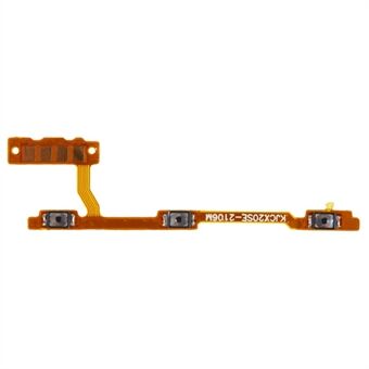 För Huawei P Smart 2021 Power On/Off och Volume Flex Cable Ersättningsdel (utan logotyp)