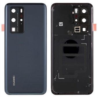 För Huawei P40 Pro OEM batterihölje med självhäftande klistermärke + kameralinsskydd