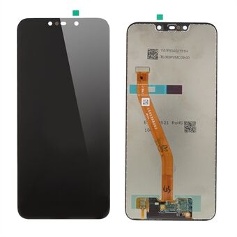 OEM LCD-skärm och ersättning av digitaliserare (utan logotyp) för Huawei Mate 20 Lite - Svart