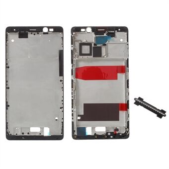 OEM Front Housing Frame + Earpiece Mesh Replacement för Huawei Mate 8 - Svart