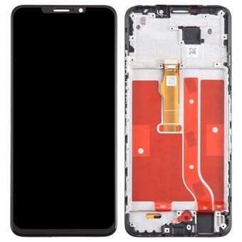 För Huawei nova Y91 4G OEM Grade S LCD-skärm och digitizer-montering + ram (utan logotyp)