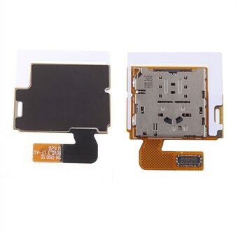 OEM SIM -korthållare Kontakt Flex-kabel för Samsung Galaxy Tab S2 9.7 T810