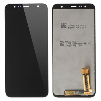 OEM LCD-skärm och digitaliseringsenhet Ersätt del (utan logotyp) för Samsung Galaxy J4 + / J6 + - Svart