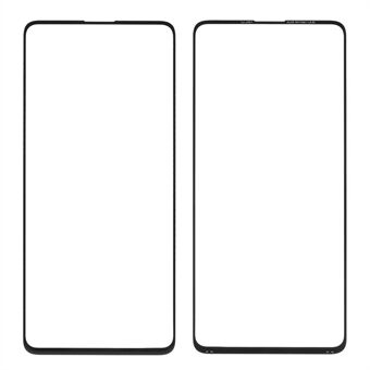 OEM Front Screen Glas Lins för Samsung Galaxy A51 A515 SM-A515F / DSN (Global); SM-A515F / DS (LATAM); SM-A515F / DST (Brasilien); SM-A515F / DSM (Ryssland); SM-A515F / N (Australien) - Svart