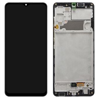 OEM AMOLED skärm- och digitizer-sammansättning + rambyte för Samsung Galaxy A32 4G (EU-version) A325