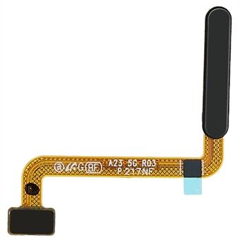 För Samsung Galaxy A23 5G (global version) A236 OEM Power On/Off Flex-kabel Fingeravtrycksidentifiering Flex-kabel (utan logotyp)