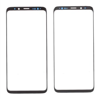 Front Screen Glas Lins Del för Samsung Galaxy S9 Plus SM-G965 - Svart