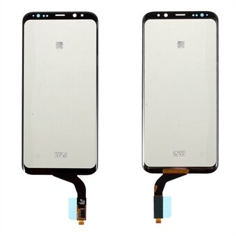 Digitizer Touch Screen Glas Reservdel med Polarisator till Samsung Galaxy S8 Plus G955 - Svart