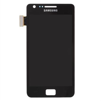 För Samsung I9100 Galaxy S II / 2 Touch Screen Digitizer LCD Display Montage - Svart