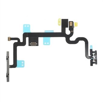 OEM Power On/Off Volym Flex-kabel [utan metallplatta] för iPhone 7 4.7