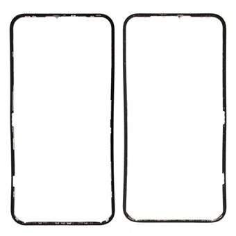 LCD Front Stöd Ram Bezel Del för Apple iPhone 11  - Svart