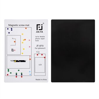 JF-870 Magnetic Screw Mat Skruv Organizer Pad för iPhone X