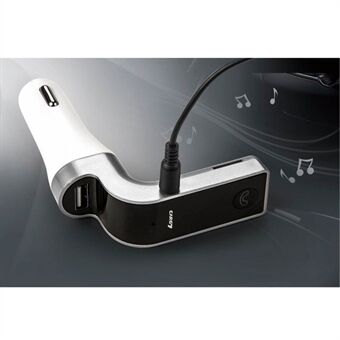 G7 Smart Bil Bluetooth MP3-spelare FM-sändare USB-billaddare Hands-free Bilkit