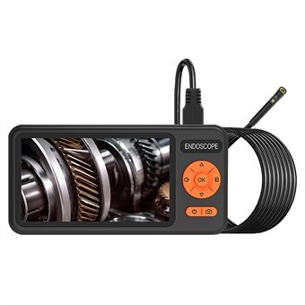 T29 Digital Borescope 5m Stel Kabel 7,9mm Dubbelobjektiv 1080P Industriell Endoskop IP67 Vattentät Kamera