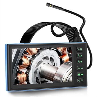 T23 7,9 mm Trippellins Borescope 15 m 7 tums IPS-skärm 1080P HD Industriell Endoskop IP67 Vattentät Kamera