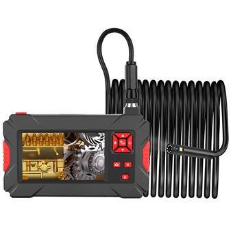 P30 2m Styv Sladd Endoskop Kamera HD Borescope med 8+1 Justerbara LED-lampor Inspektionskamera för Bil