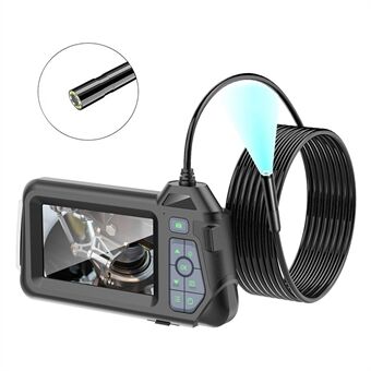 M60 5 m tråd enlins borescope inspektionskamera 5 mm 4,3-tums 6-LED IP67 vattentätt endoskop