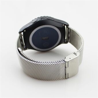 20mm Mesh Metal Watchband Armband för Samsung Gear S2 Classic SM-R732 - Silverfärg