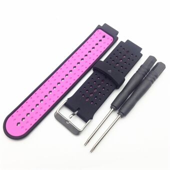 Universal klockarmband i silikon för Garmin Forerunner 220/230/235/630/620/735 - Rosa