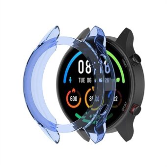 Transparent TPU-skyddsfodral (stöder strömladdning med fodral) för Xiaomi Mi Watch Color Sport