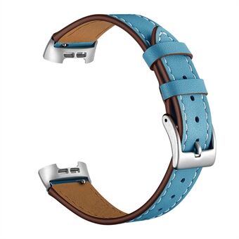 Äkta läderbelagd Smart klockarmband för Fitbit Charge 4/3